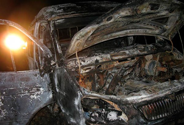 Пожар в Семилукском районе, Нижняя Ведуга, Газель