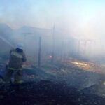Пожар в Семилукском районе