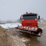 Семилуки - уборка дорог от снега