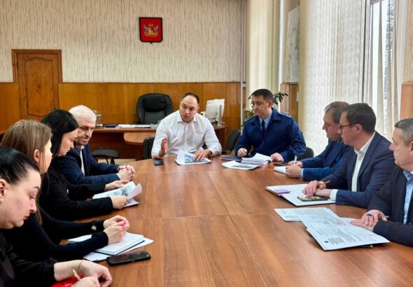 Совещание в Семилукском районе
